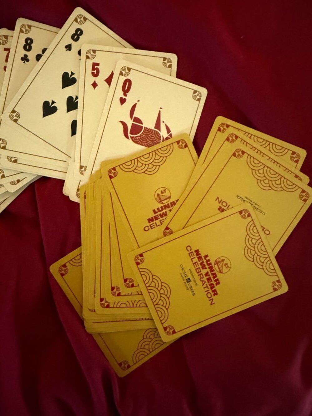 Golden State Warriors NBA Lunar New Year Playing Cards New in Box